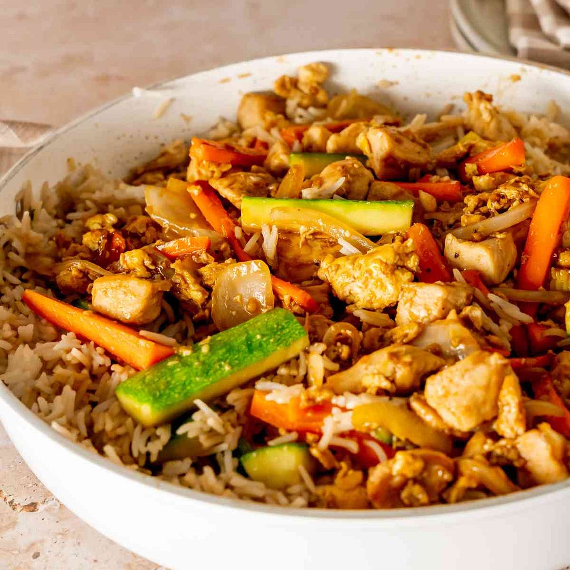 Hibachi Chicken and Rice