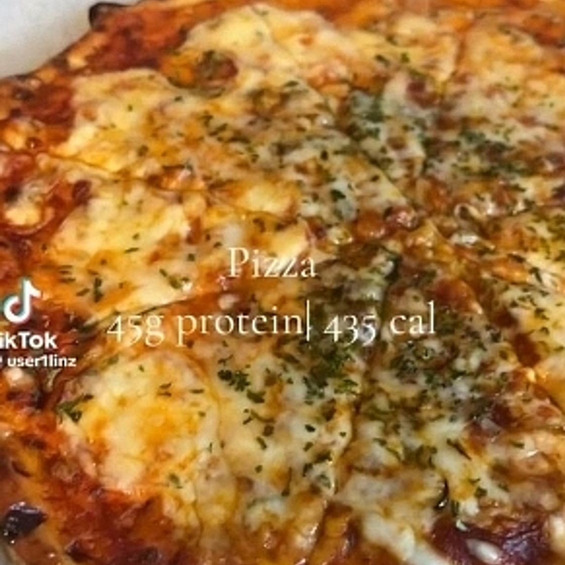 Protein pizza