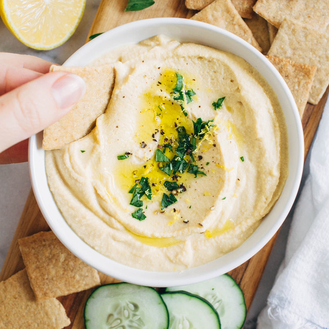 Lemon Garlic Hummus