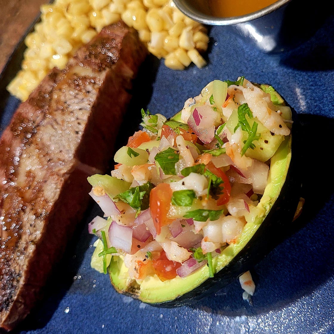 Shrimp Stuffed Avocados