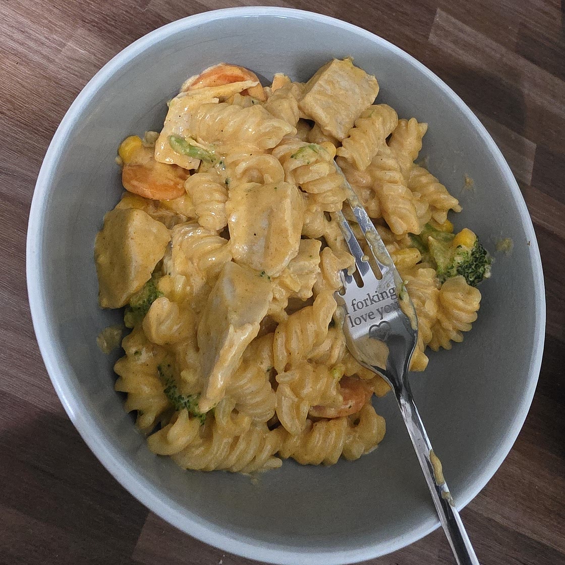 Chicken Pot Pie Noodle Skillet