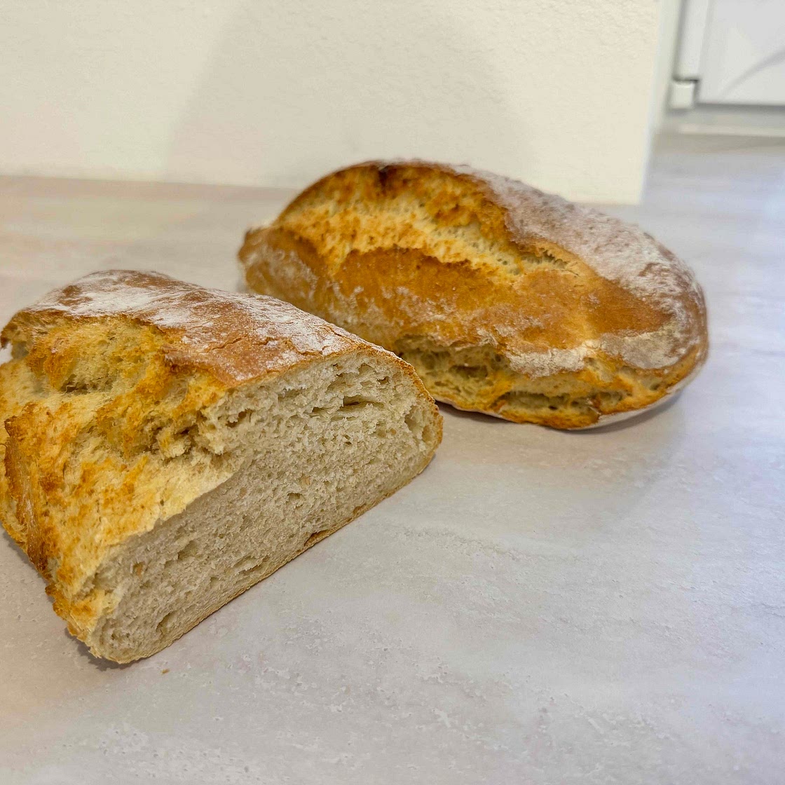 Schnelles Ciabatta (anti entzündliches Brot)