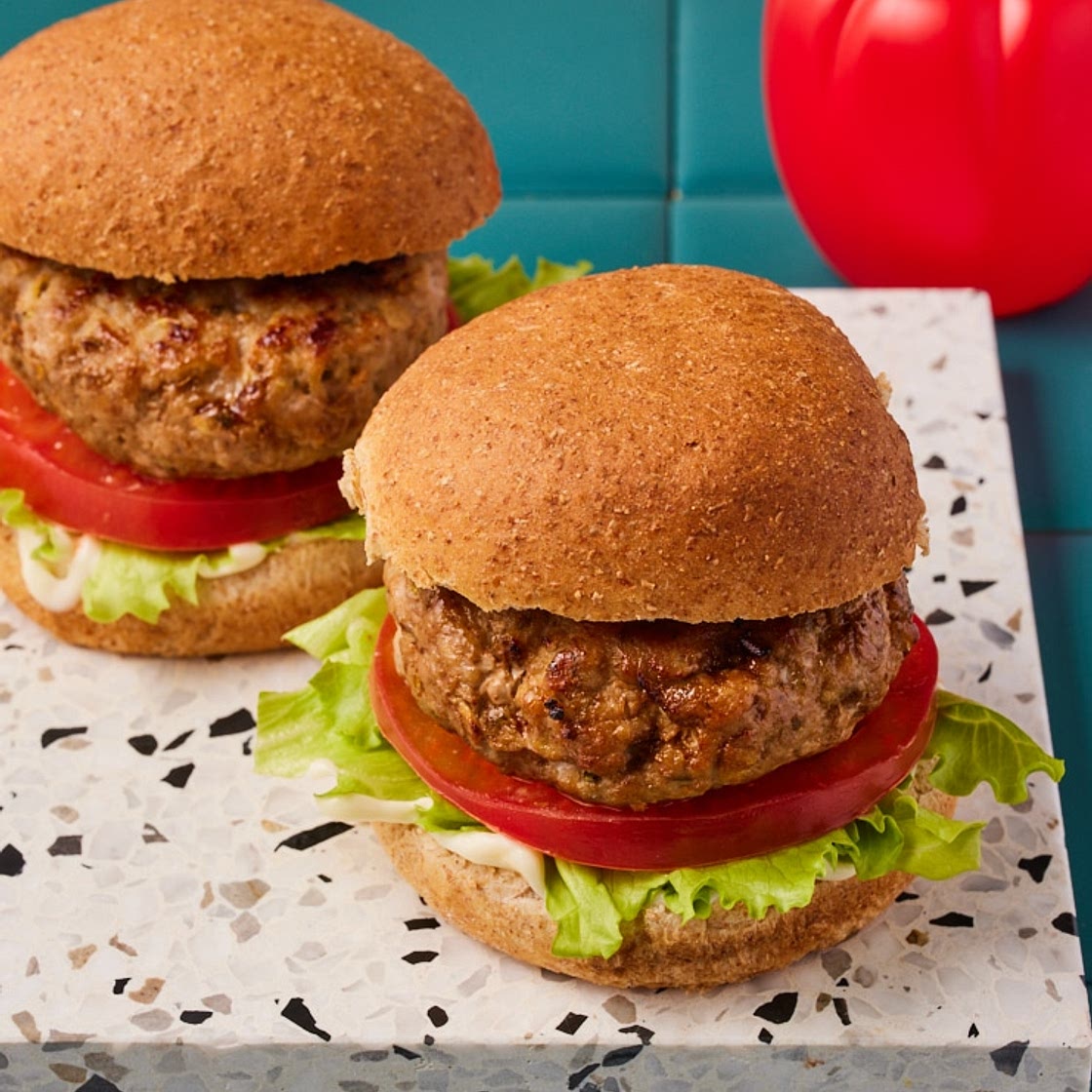 Pork and Apple Burgers | Slimming & Weight Watchers Friendly
