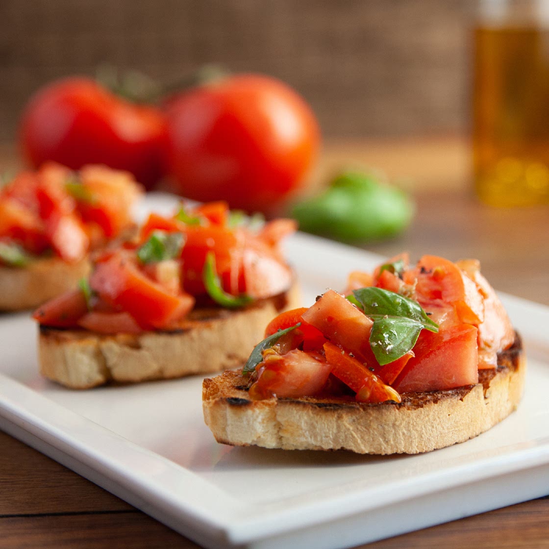 Tomato bruschetta