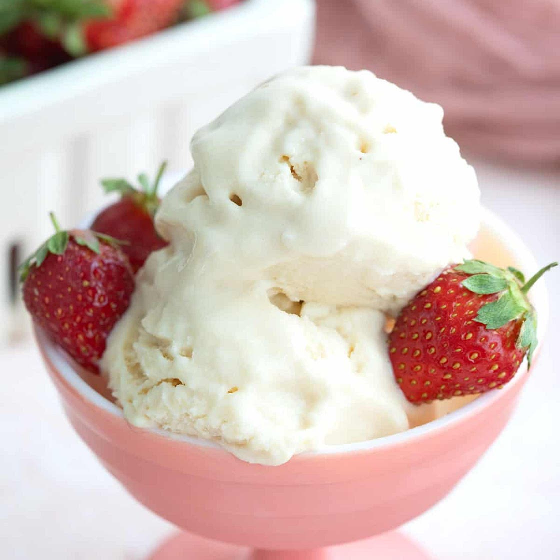 Keto Vanilla Ice Cream Recipe