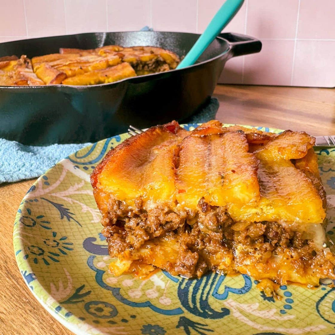 Sweet Plantain Lasagna (Piñón)