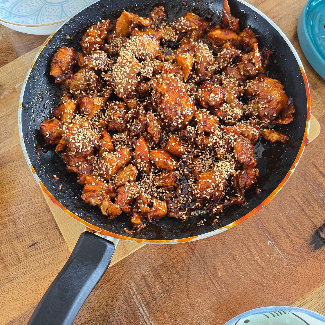Gochujang kip