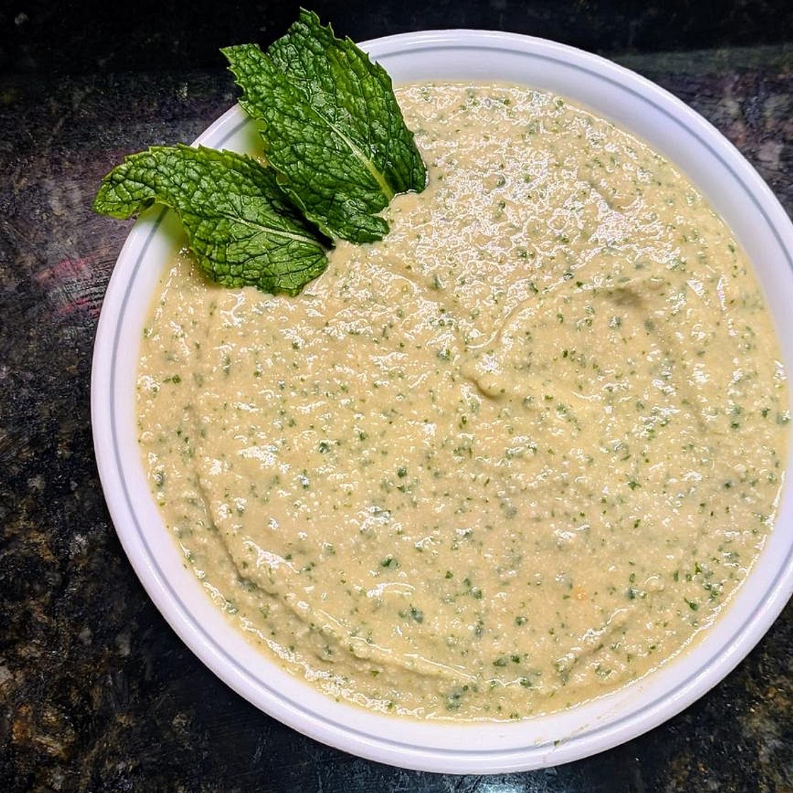 Dairy Free Creamy Mint Sauce