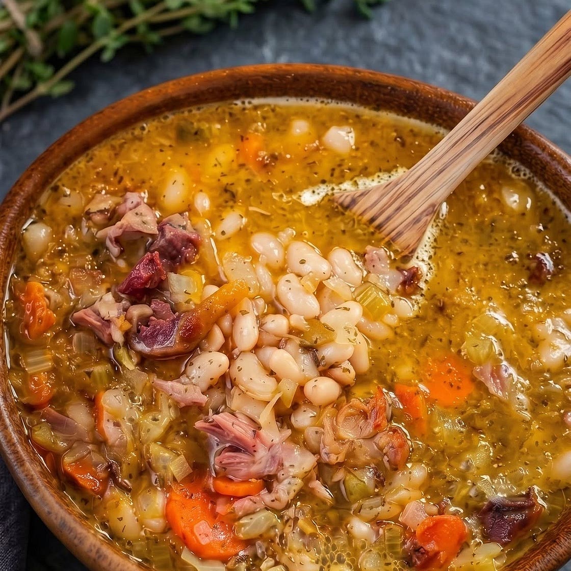 Ham Bone Bean Soup