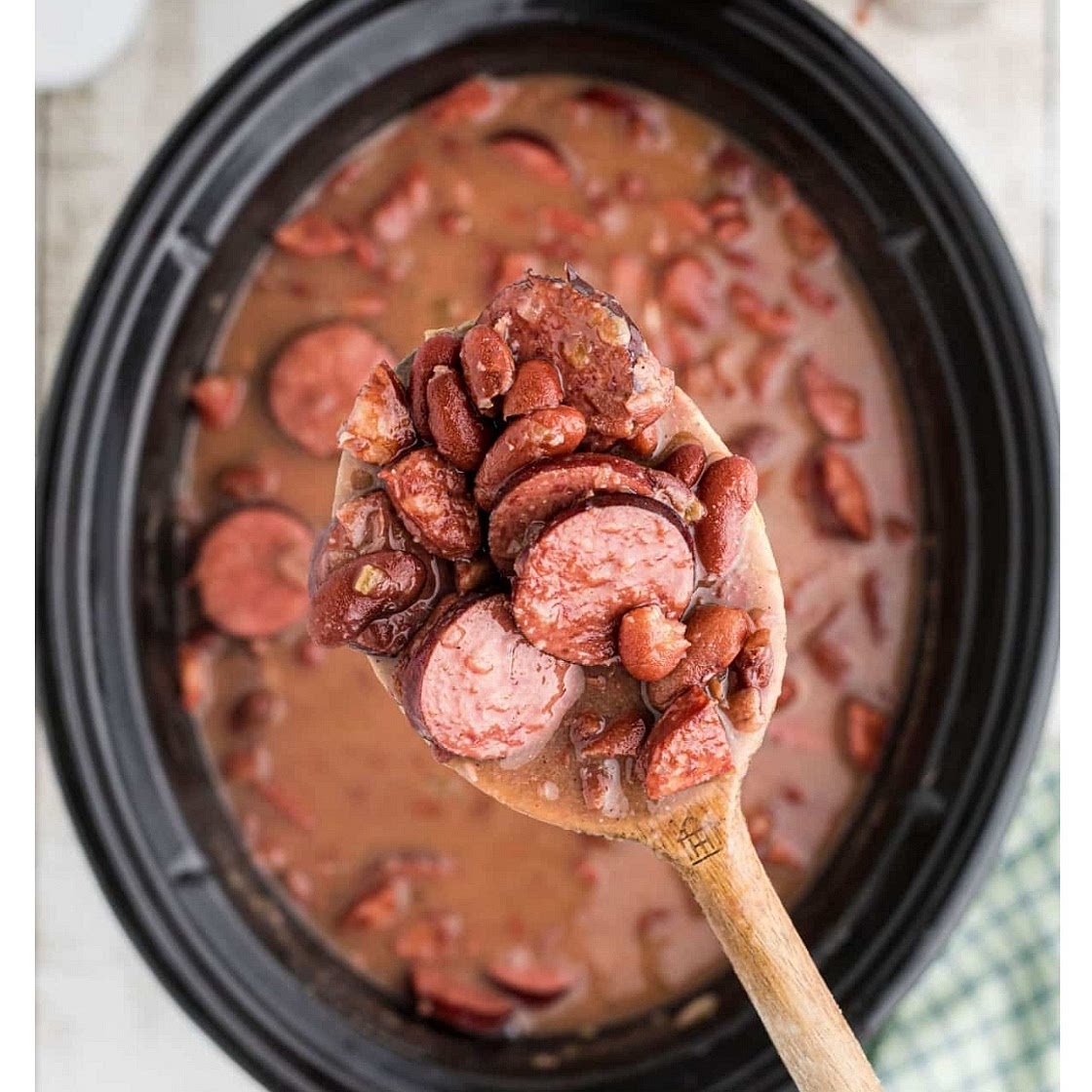 Slow Crockpot Red Beans
