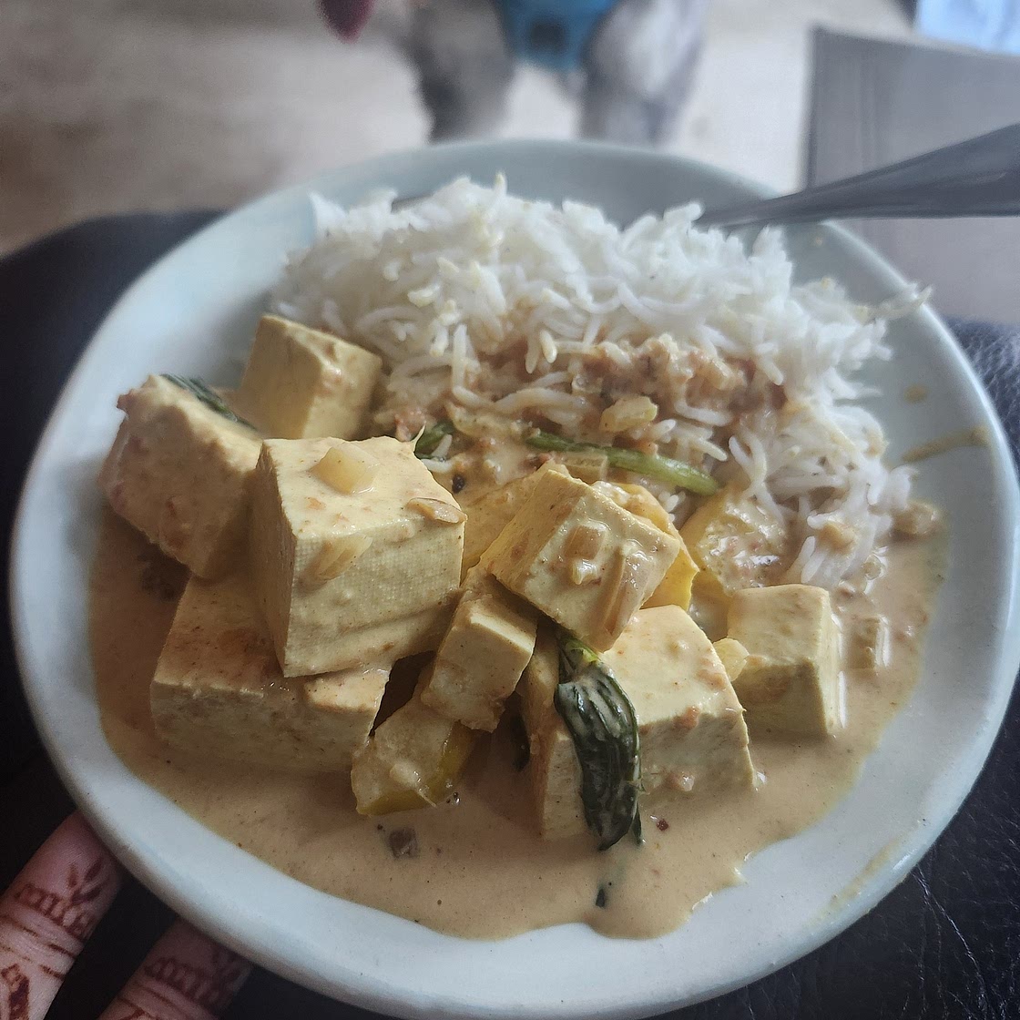 One Pan Tofu Coconut Curry