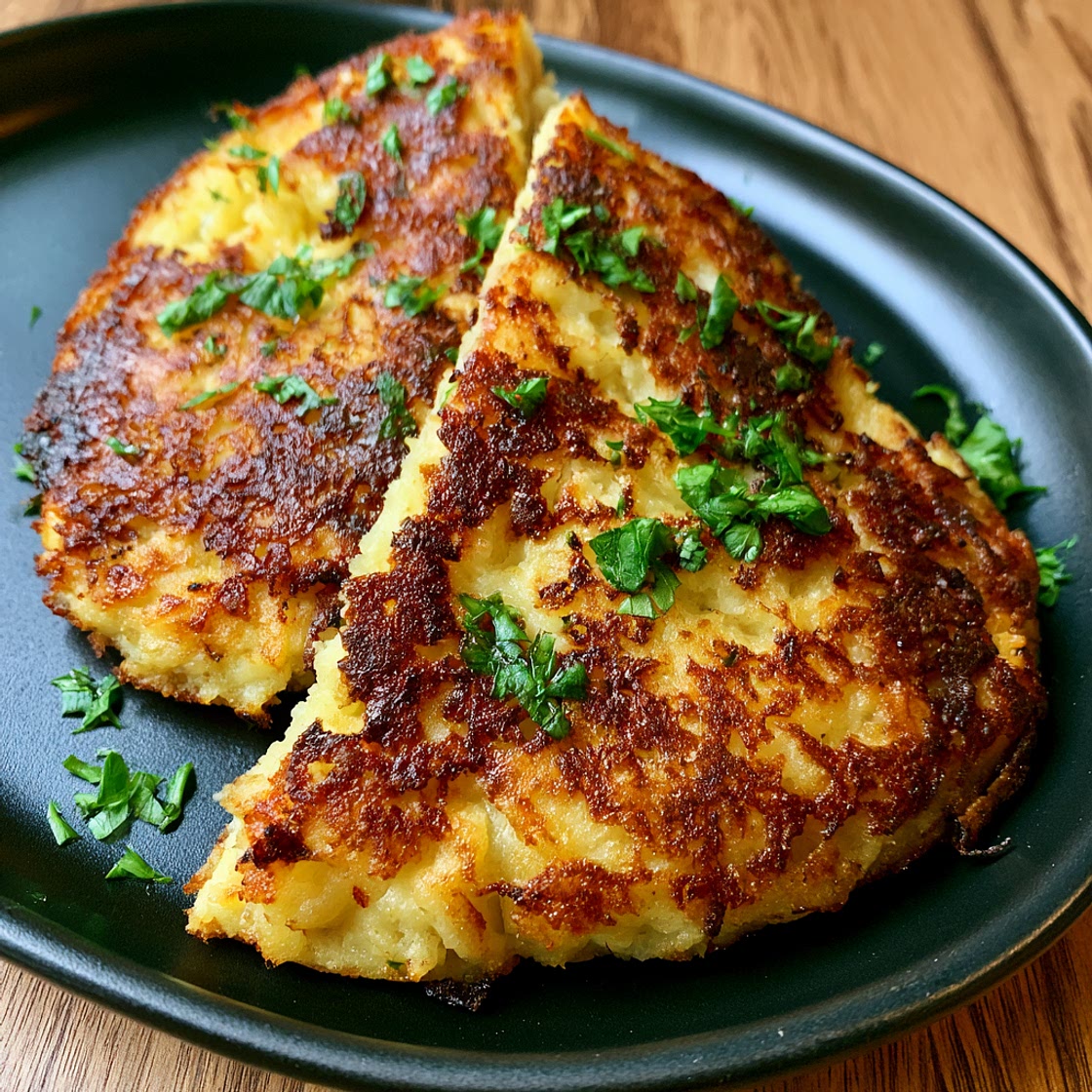 Crispy Mashed Potato Pancake