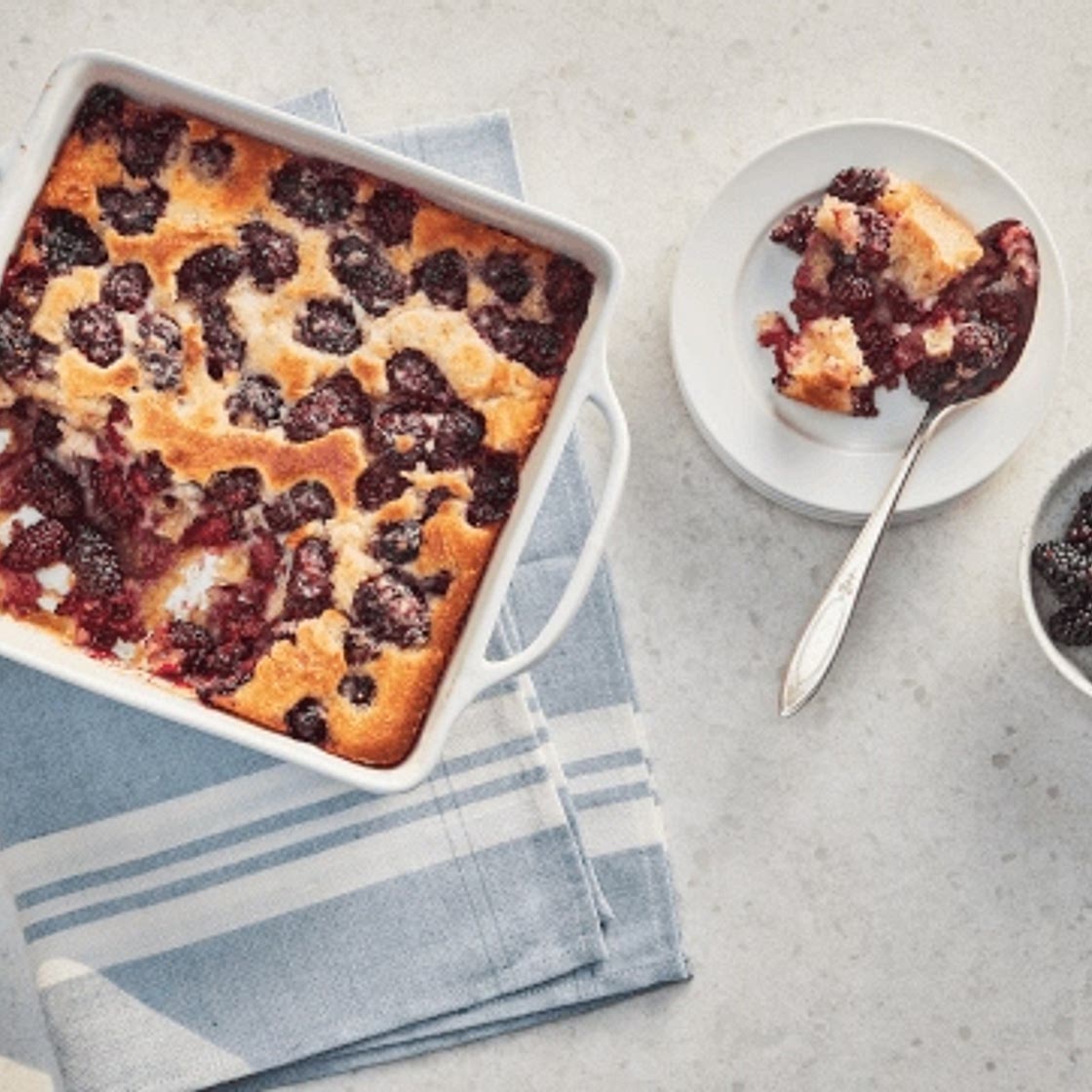 Grandma's Blackberry Cobbler