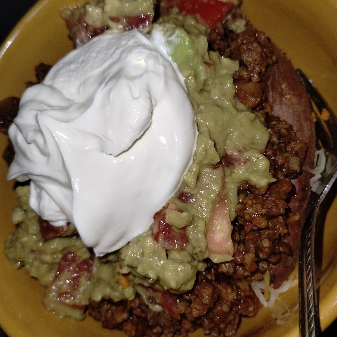 Taco Stuffed Sweet Potatoes