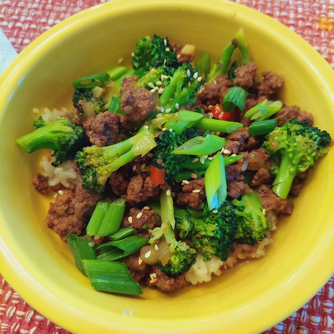 Ground Beef and Broccoli Stir Fry