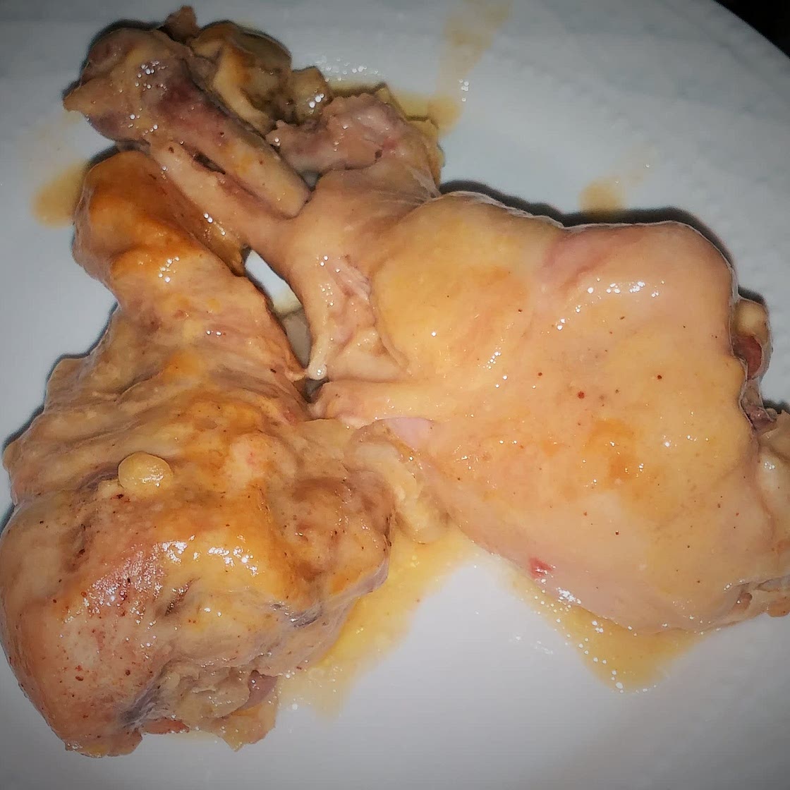 Easy, Cheesy, Crock Pot Chicken Legs