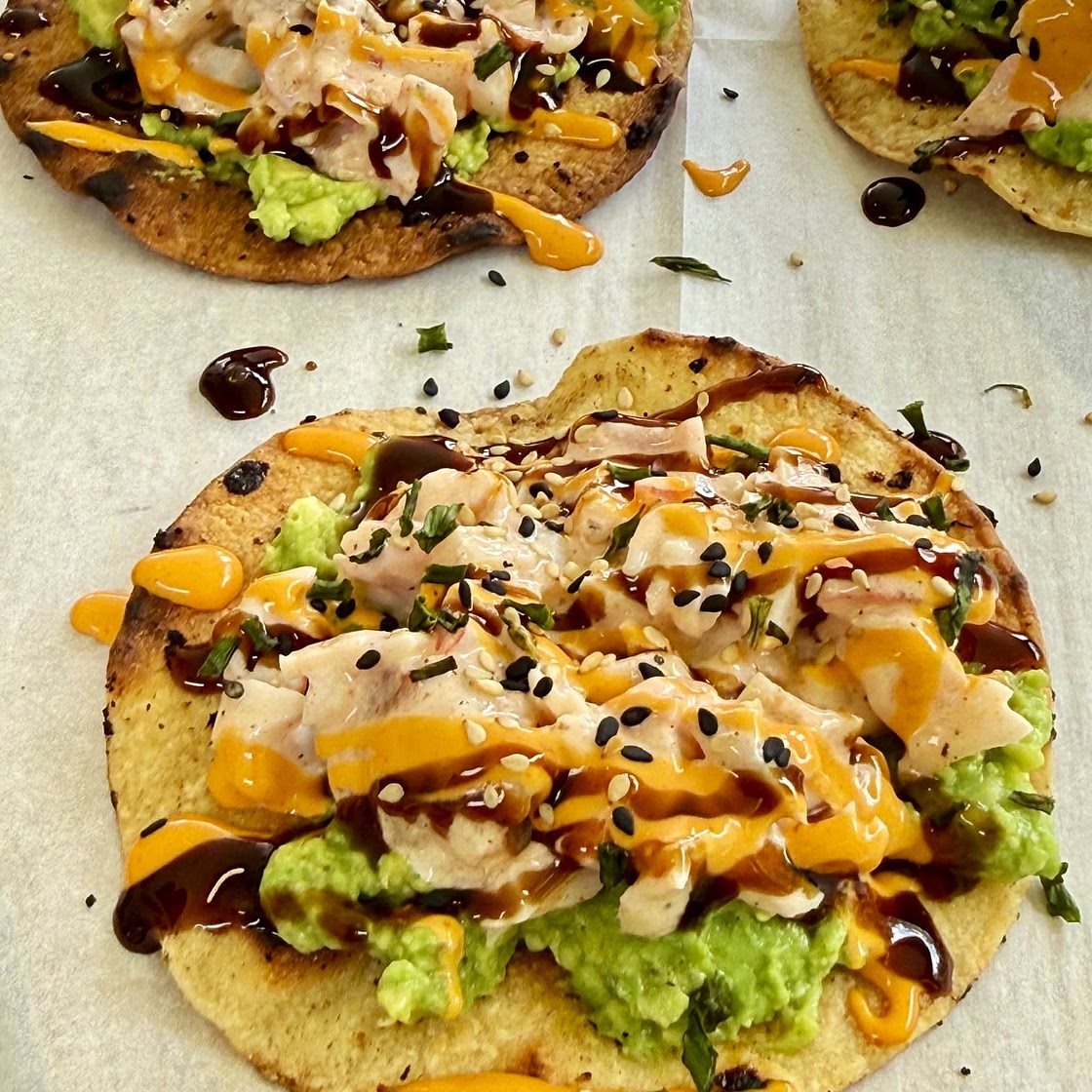 Blackstone Griddle Sushi Tostadas