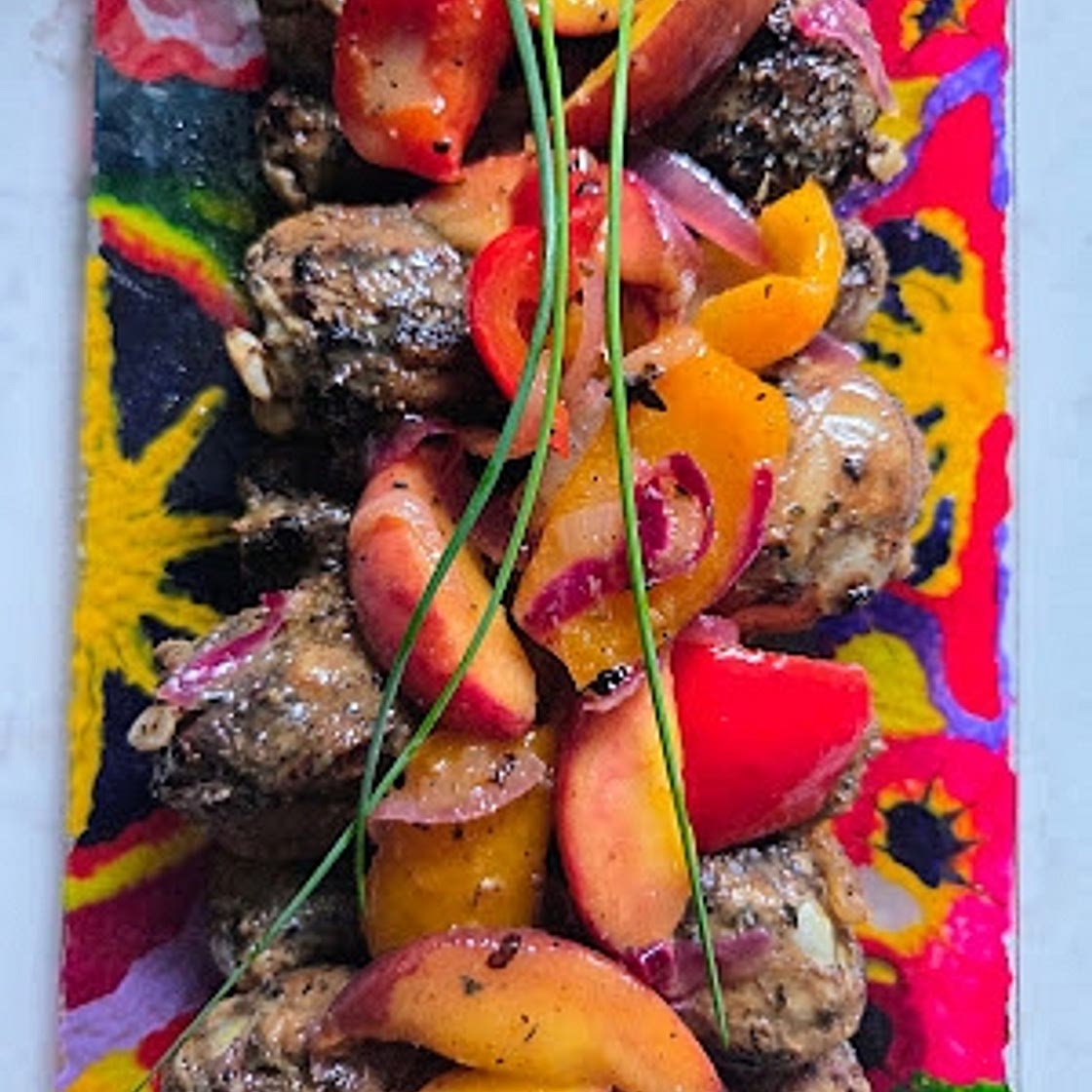Peachy Chicken Drumsticks