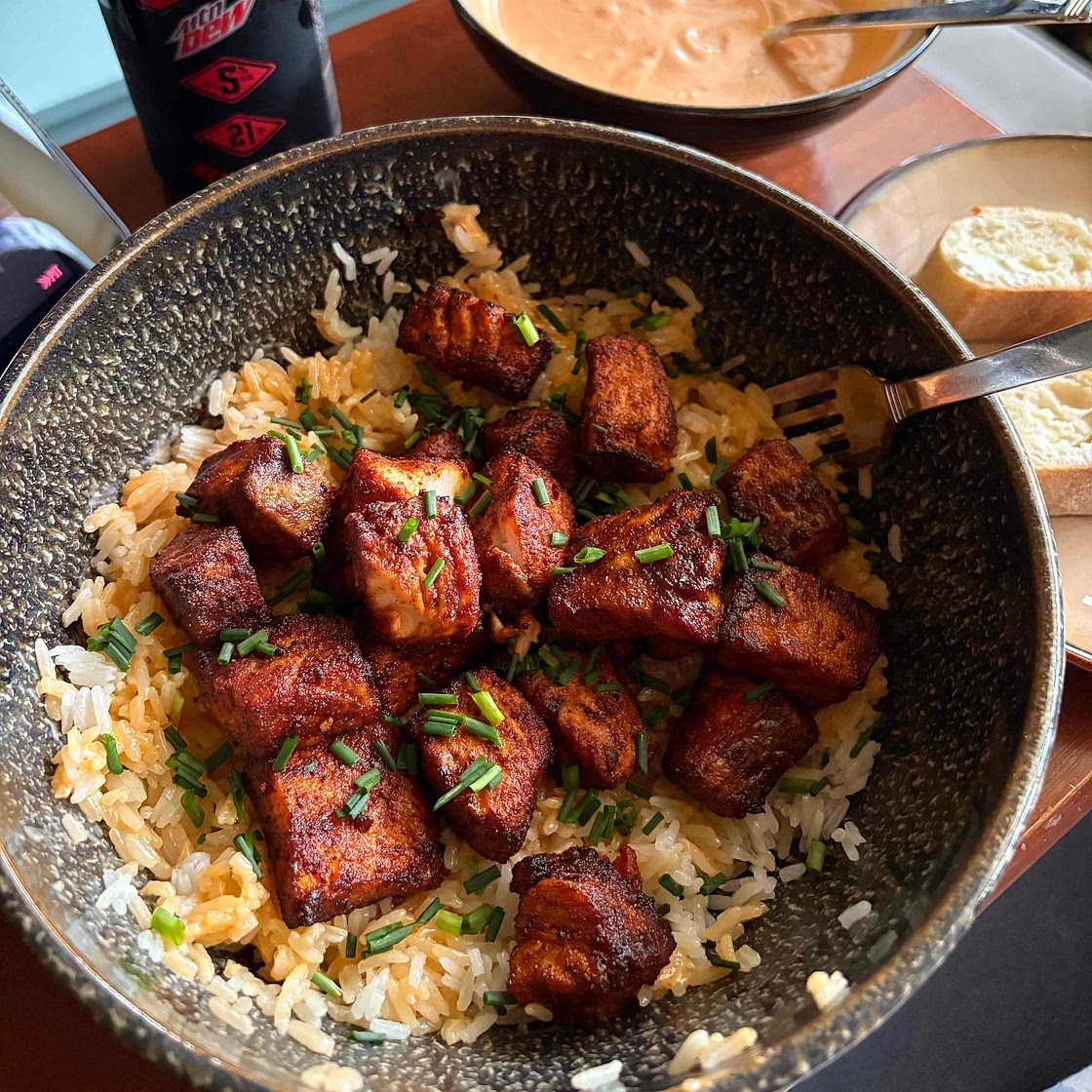 Firecracker “Bang Bang” Salmon Bites