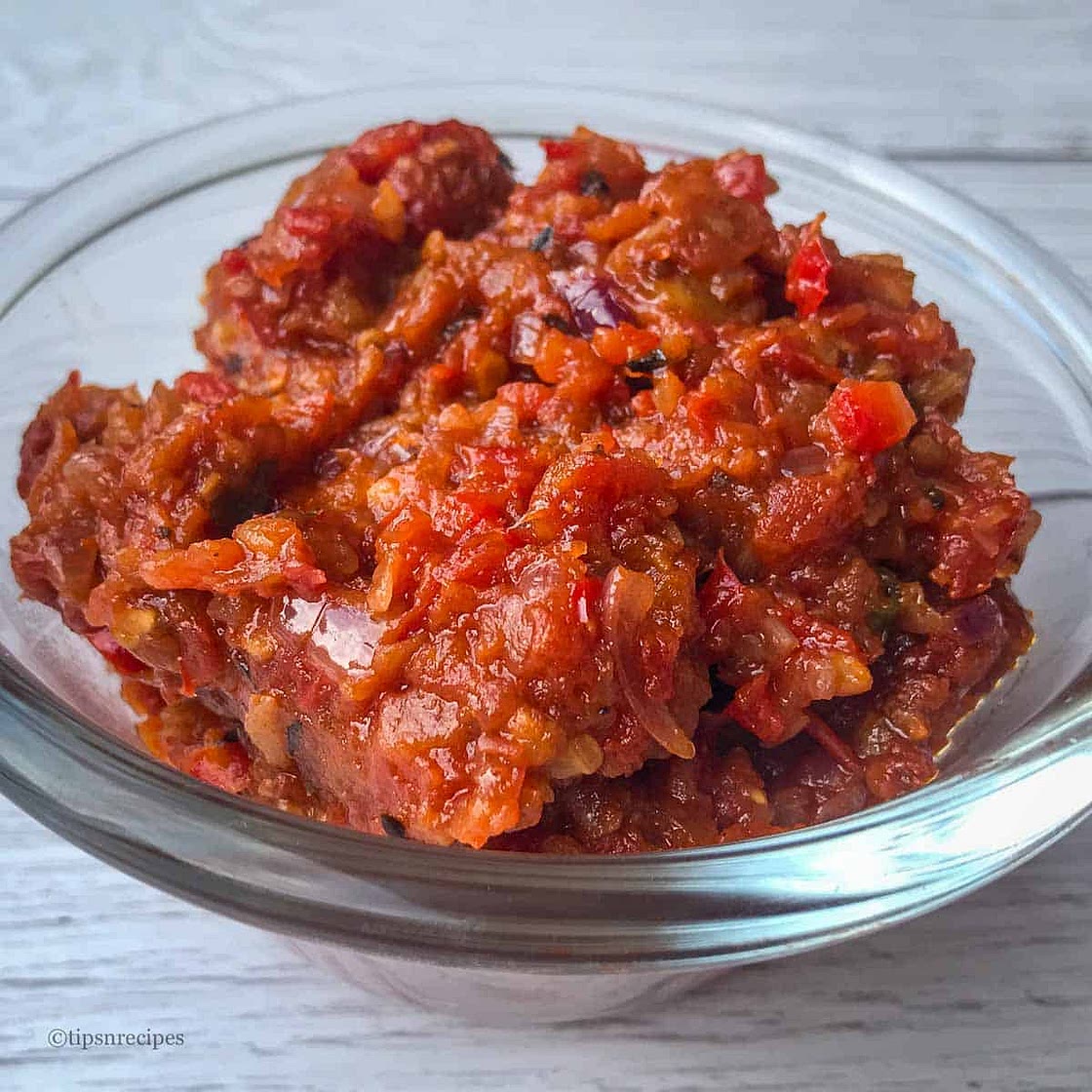 Quick Tomato Onion Chutney (Better Than Restaurant Style)