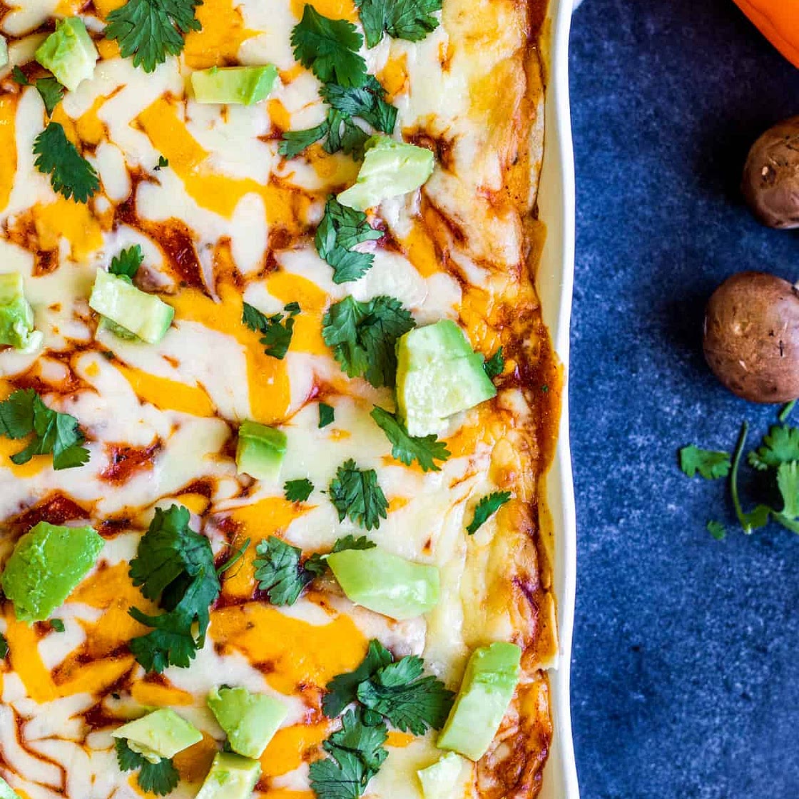 Vegetarian Mexican Lasagna Recipe