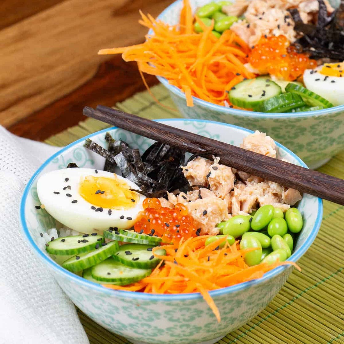 Easy Sushi Bowl For Kids (Chirashi)