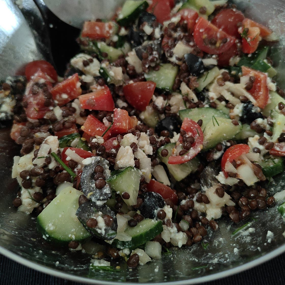 Mediterranean Lentil Salad