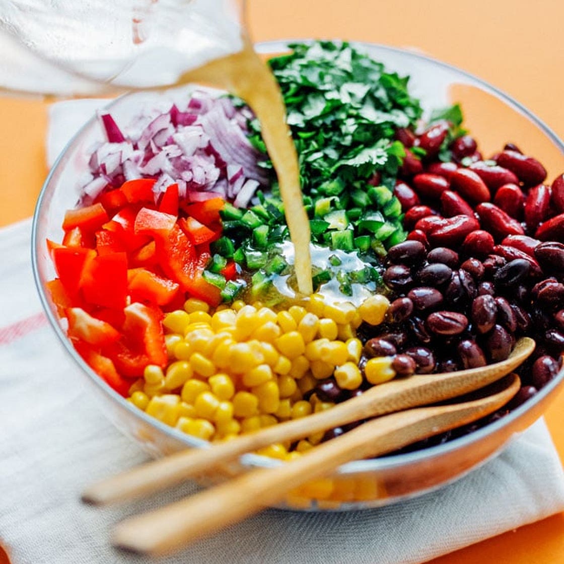 Mexican Dense Bean Salad (10 Minutes)