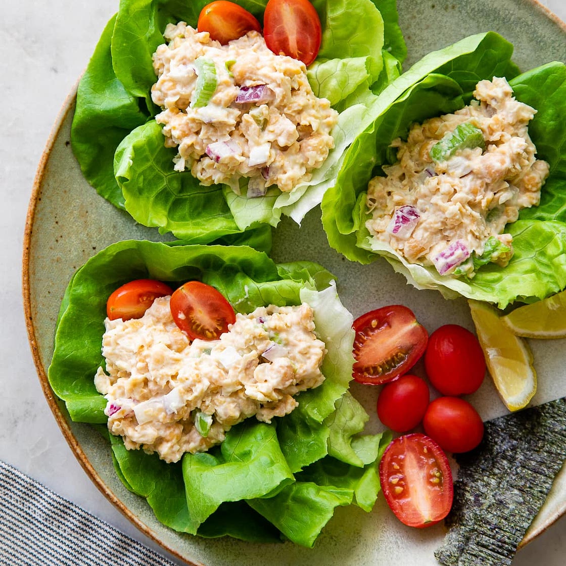Chickpea Tuna Salad