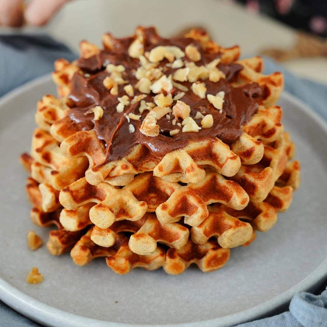 Red Lentil Waffles