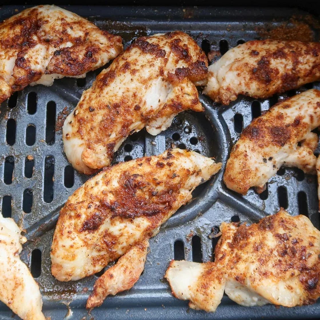 Air fryer chicken mini fillets