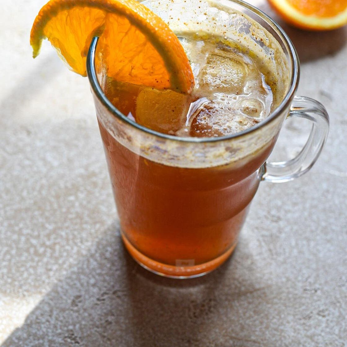 Orange Spiced Espresso Tonic