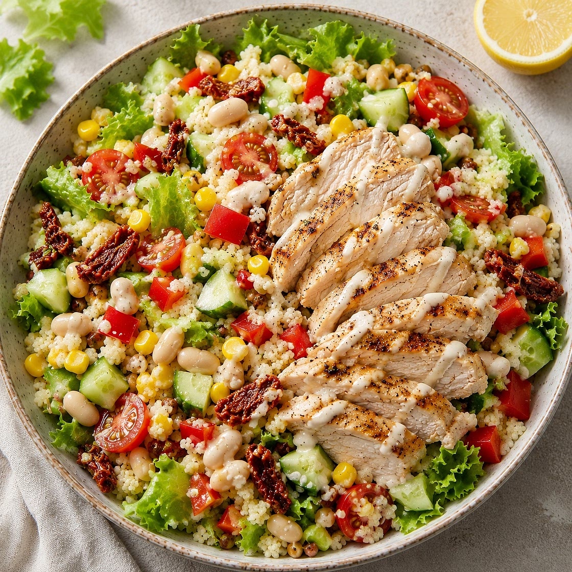Couscous/Buchweizen Salat