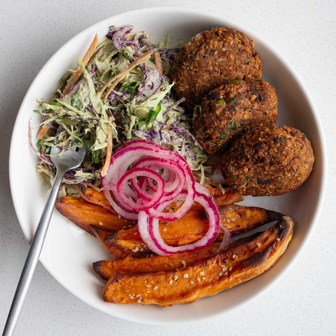 Black Bean Edamame Burgers (Easy & High-Protein)
