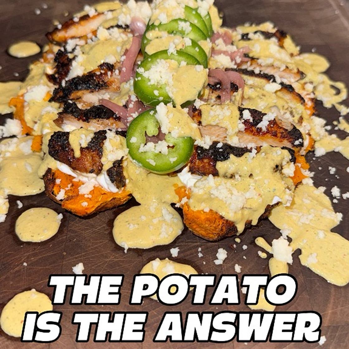 The Spicy Chicken Taco Potato