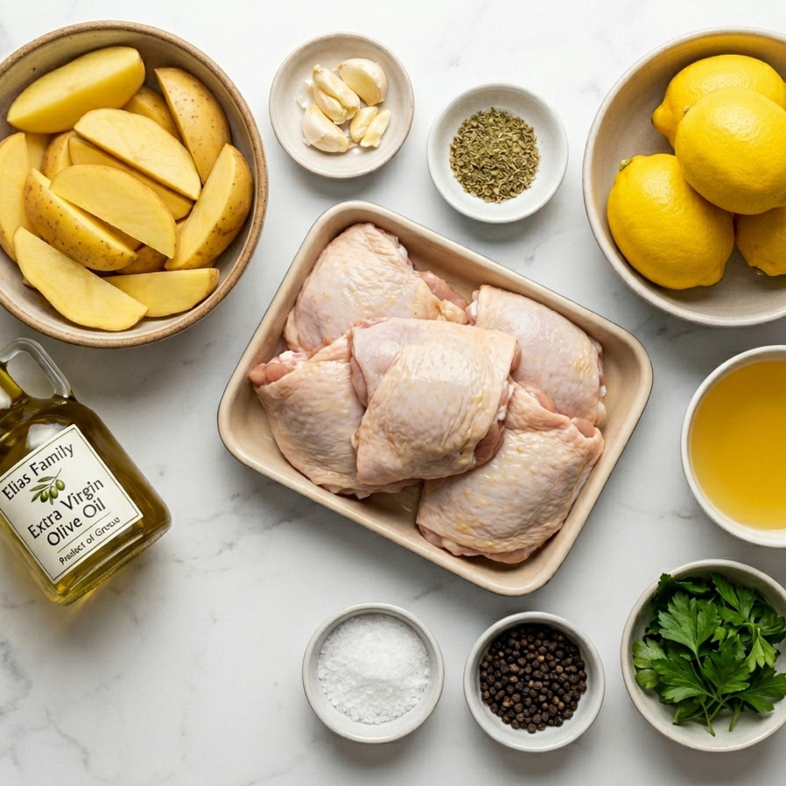 Baked Greek Lemon Chicken