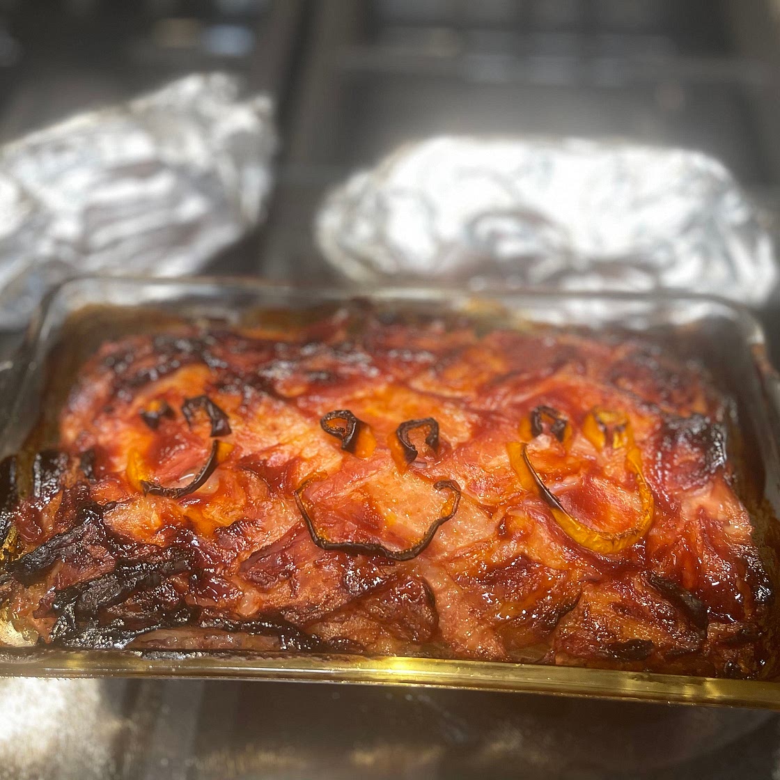 Bacon Wrapped Meatloaf