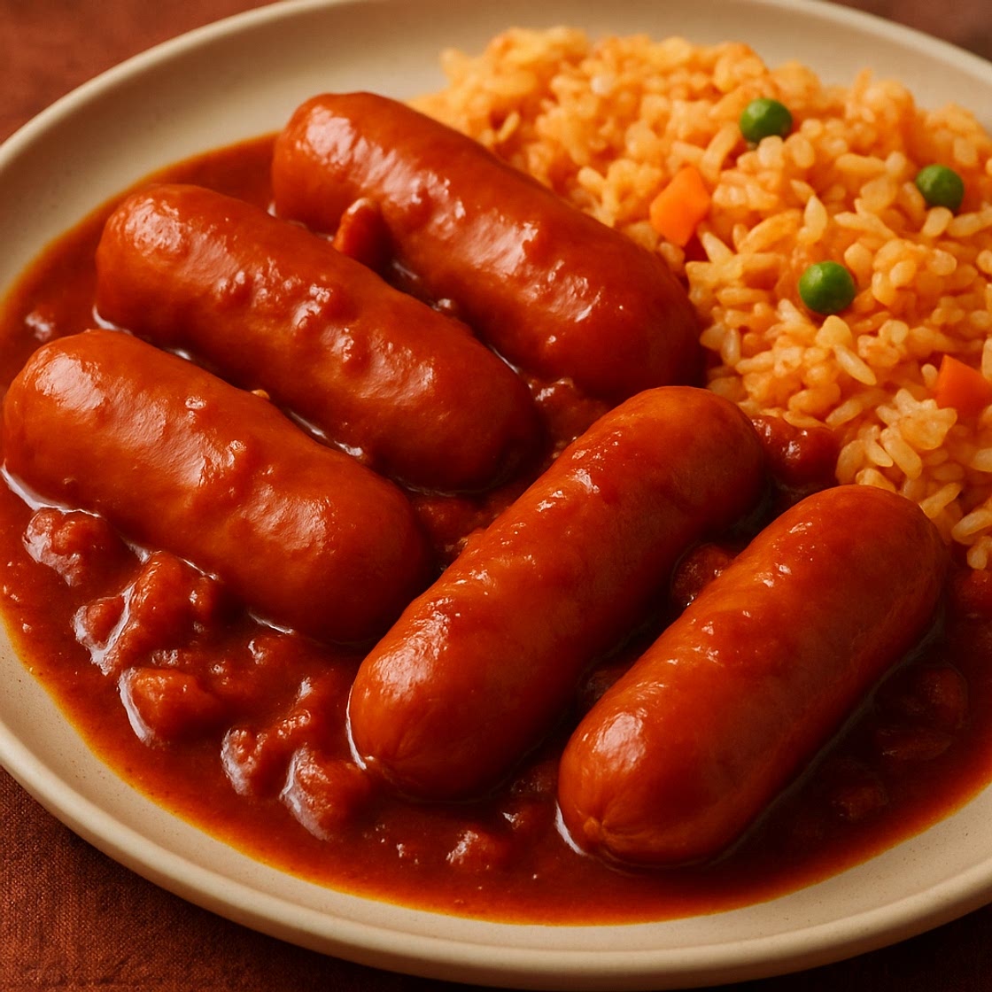 Chipotle Sausages (Salchichas en Chipotle)