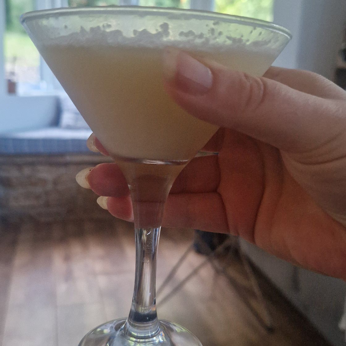 Lemon curd cocktail