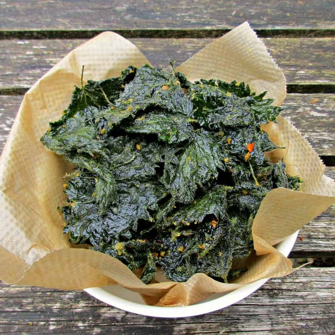 Stinging Nettle Crisps • Craft Invaders