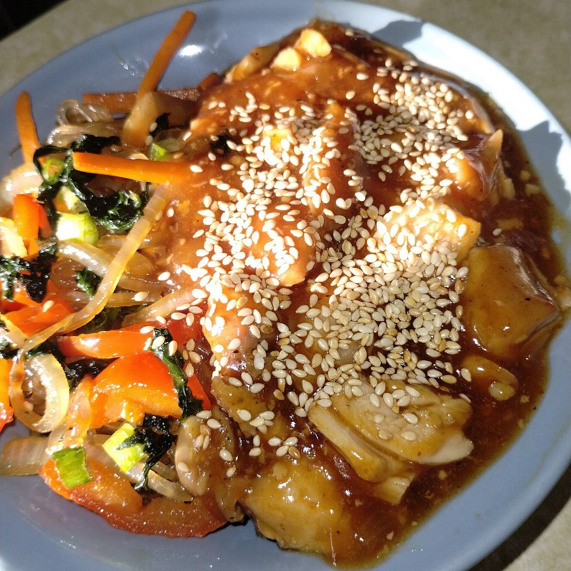 Slow Cooker Honey Sesame Chicken