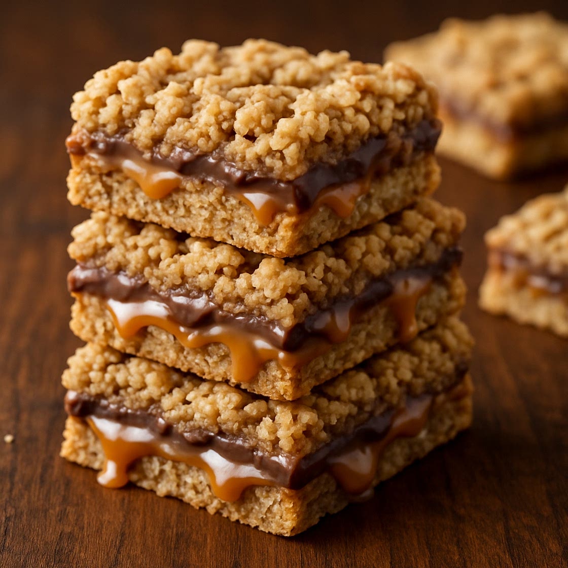 Oatmeal Carmelitas