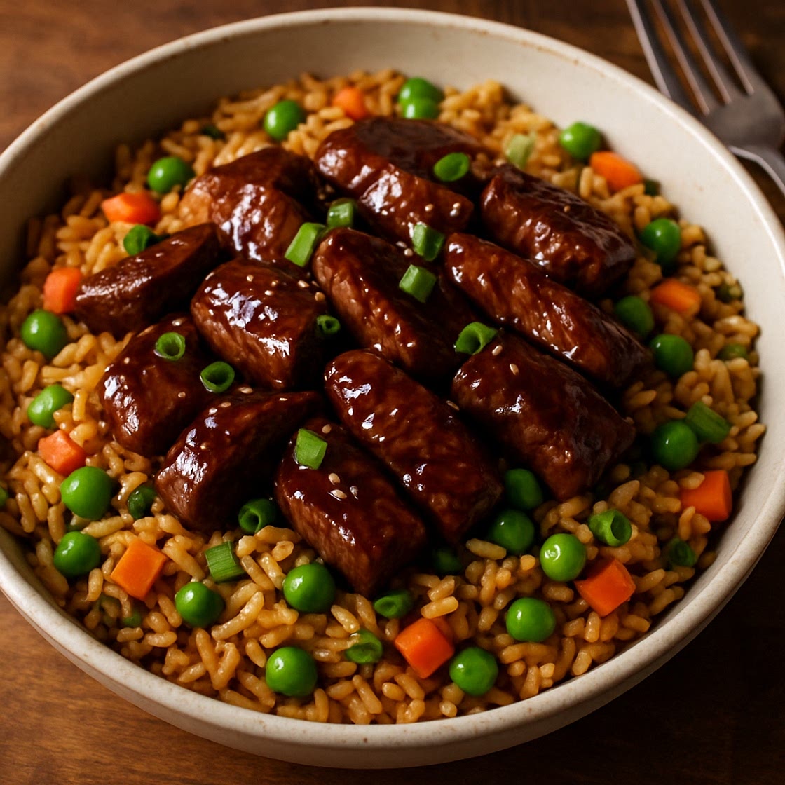 Teriyaki Beef Fried Rice