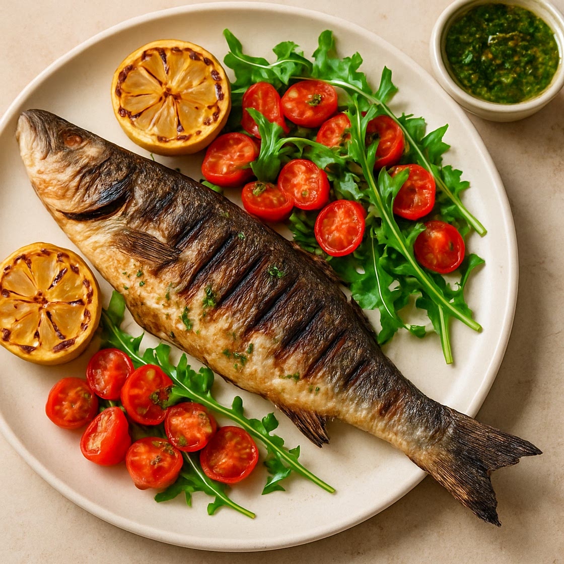 Grilled Branzino