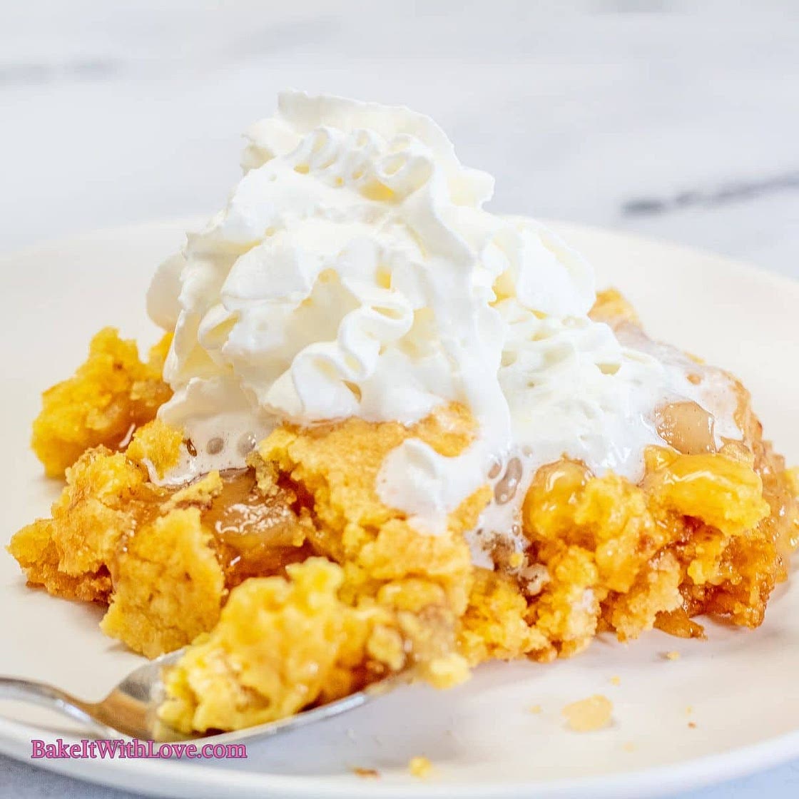 Apple Dump Cake Recipe (Cake Mix Cobbler)