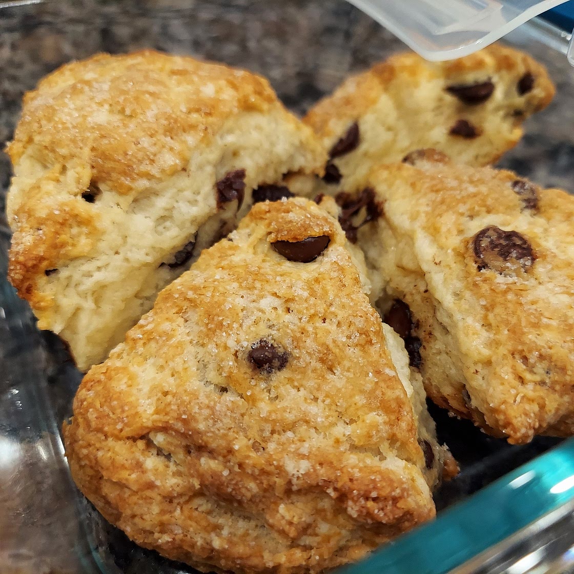 Chocolate Chip Scones