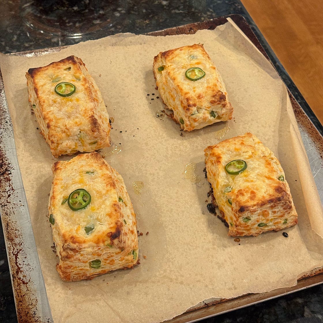 Jalapeño Cheddar Buttermilk Biscuits