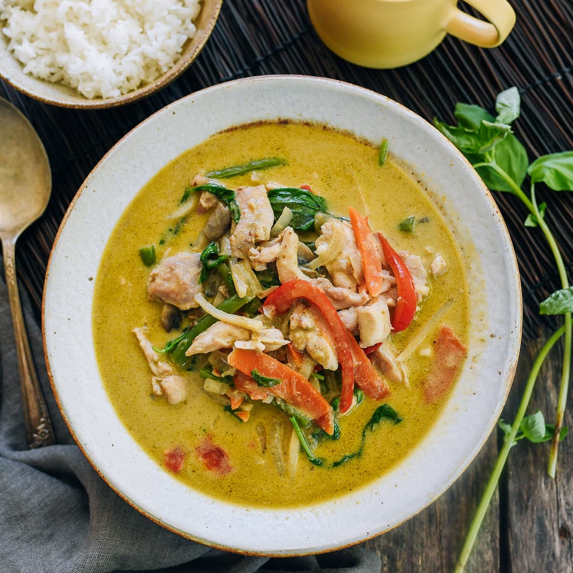 Easy Green Curry Chicken