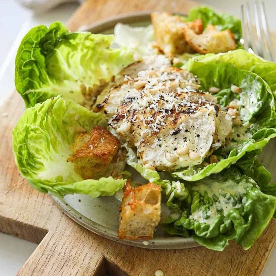 Grilled Chicken Caesar Salad Recipe