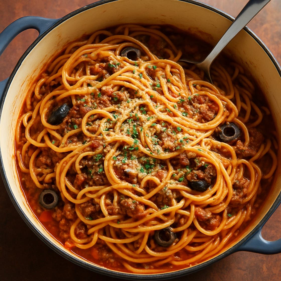 Dirty Spaghetti Is the 30-Minute, One-Pot Dinner We All Need